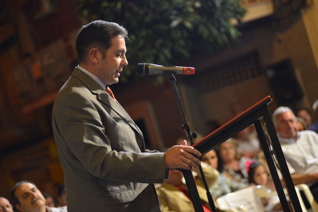 Luís Miguel Parrado galardonado con el premio 'Pluma de Oro-Pacorro'