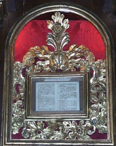 El Códice de San Juan de la Cruz participará en la Exposición Internacional del V Centenario de Santa Teresa