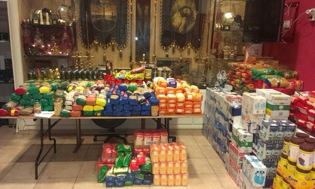 La Hermandad del Santo Sepulcro recoge 1.500 kilos de alimentos
