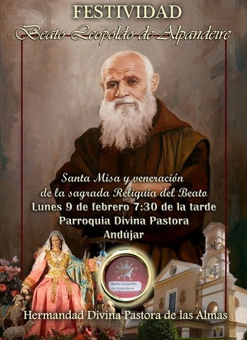 La Cofradía de la Divina Pastora exhibe desde hoy una reliquia de Fray Leopoldo de Alpandeire