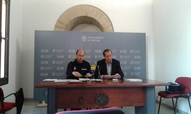 Baja la tasa de delitos en Andújar incidiendo en la seguridad del municipio