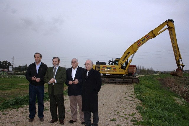 Confederación inicia las obras de limpieza y adecuación de los cauces de los arroyos Mestaza y Tamujoso