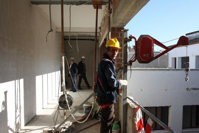 Avanzan a buen ritmo las obras del corazón creativo de Andújar, Casa de Cultura