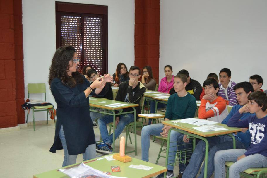 El Alto Guadalquivir imparte charlas de educación sexual al alumnado de Marmolejo