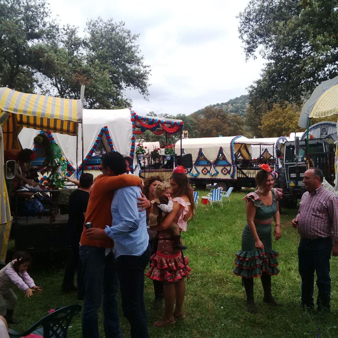 El Lugar Nuevo, encuentro del romero