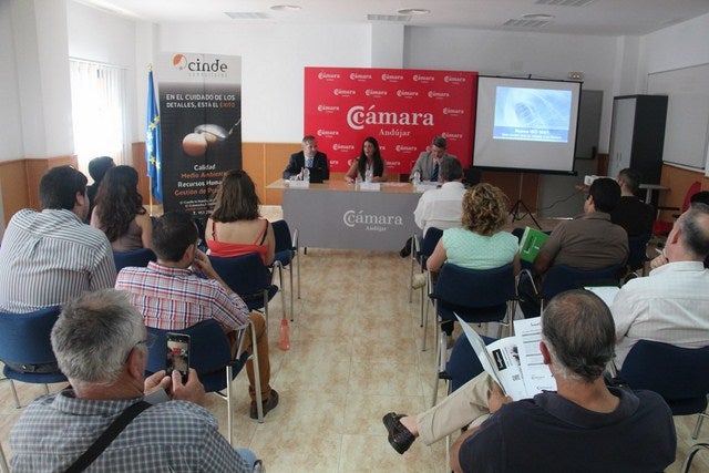 Empresarios conocen las novedades para la adaptación de la norma ISO 9001-2015 en una jornada informativa promovida por la Cámara
