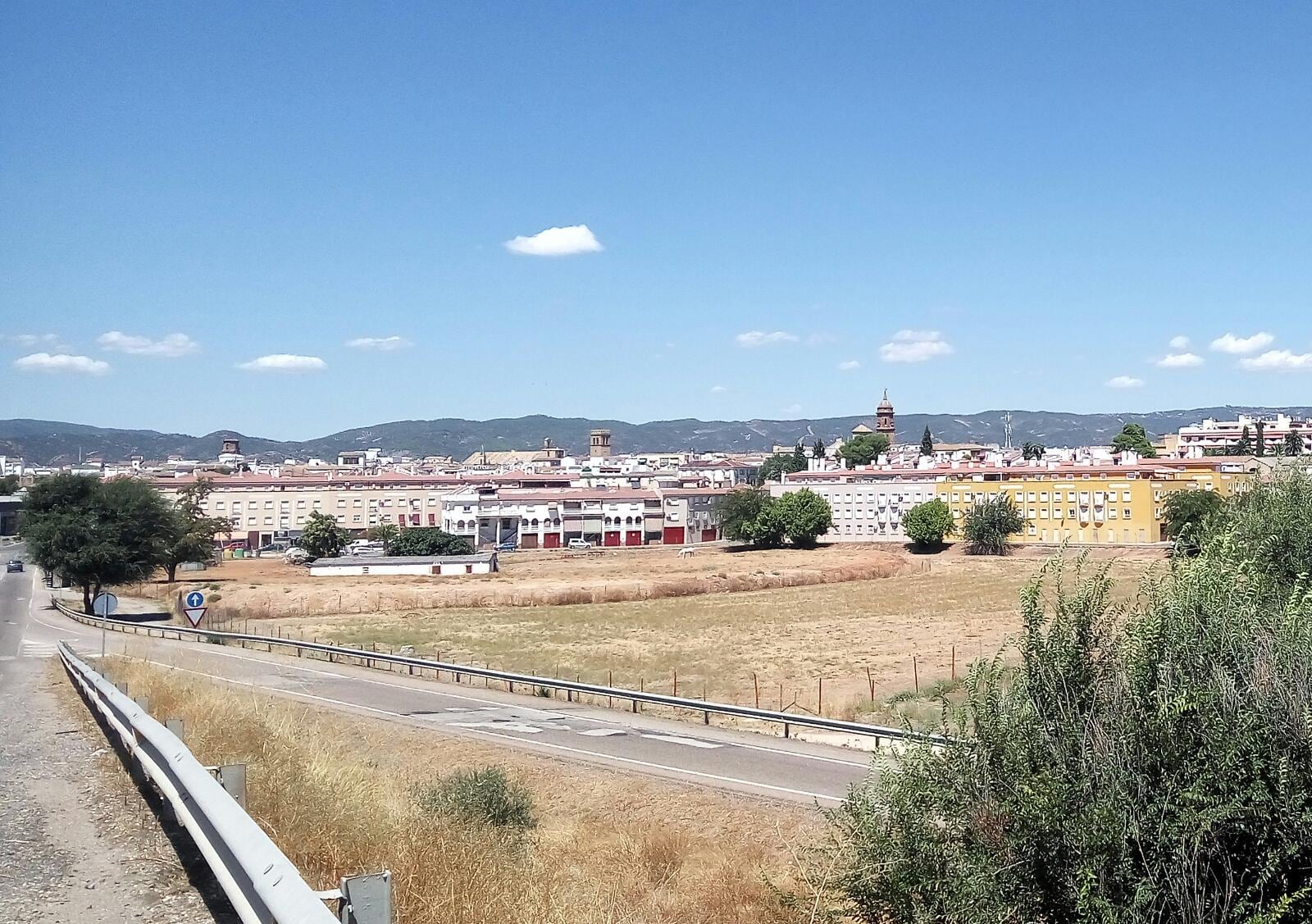 Panorámica de la ciudad de Andújar. 