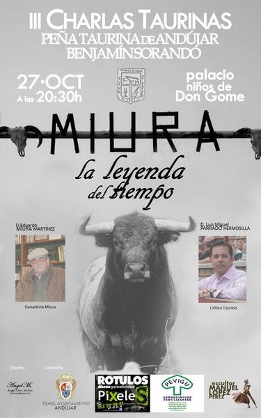 Cartel anunciador de esta cita taurina. 