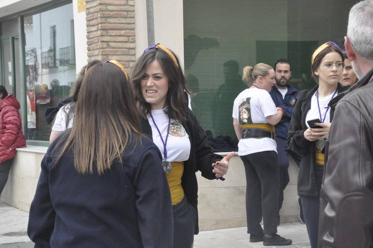 El Cristo de los Méndez si realizó su estación de penitencia del Jueves Santo