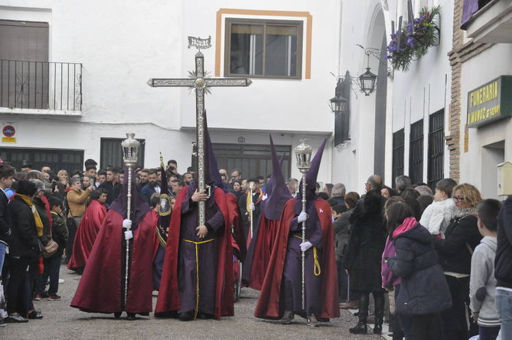 El Cristo de los Méndez si realizó su estación de penitencia del Jueves Santo