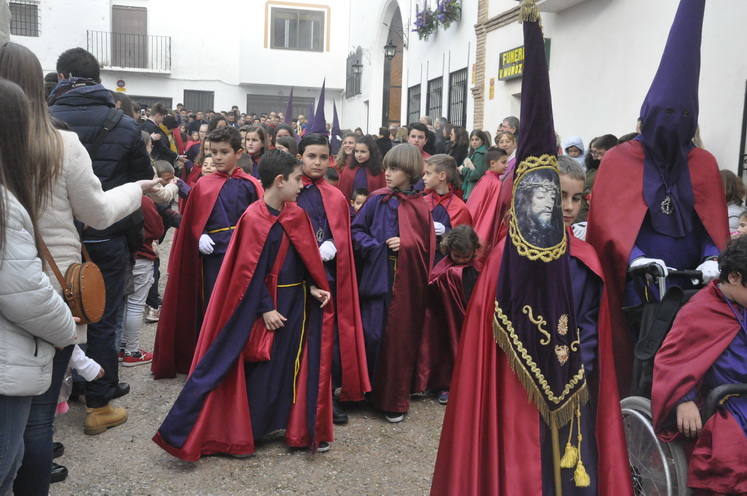 El Cristo de los Méndez si realizó su estación de penitencia del Jueves Santo