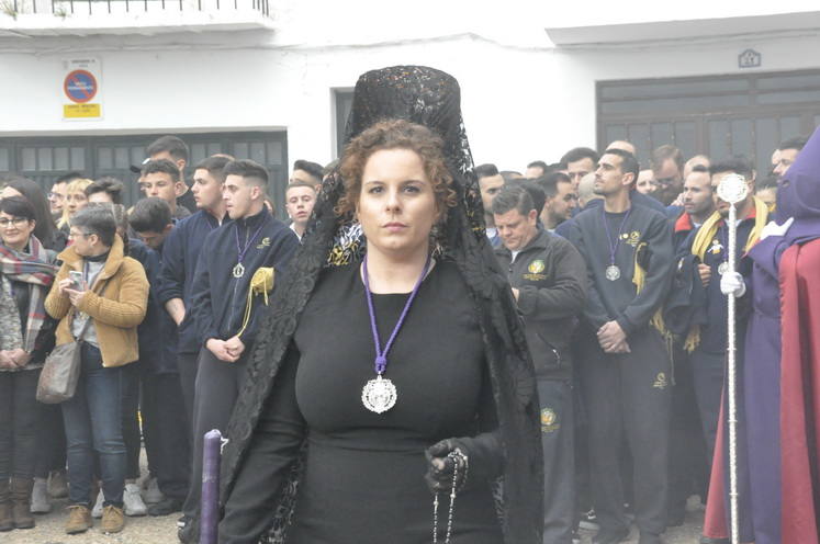 El Cristo de los Méndez si realizó su estación de penitencia del Jueves Santo