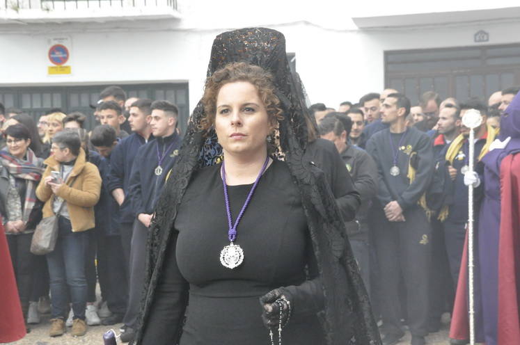 El Cristo de los Méndez si realizó su estación de penitencia del Jueves Santo