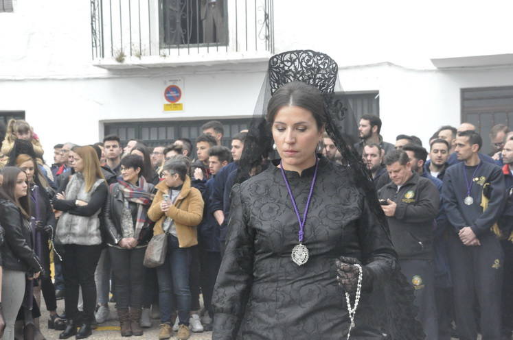El Cristo de los Méndez si realizó su estación de penitencia del Jueves Santo