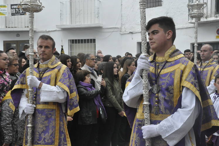 El Cristo de los Méndez si realizó su estación de penitencia del Jueves Santo