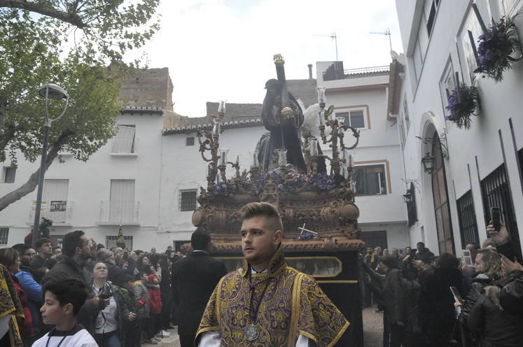 El Cristo de los Méndez si realizó su estación de penitencia del Jueves Santo