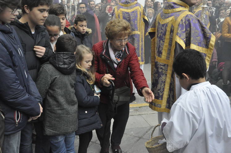 El Cristo de los Méndez si realizó su estación de penitencia del Jueves Santo