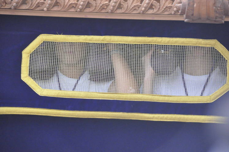 El Cristo de los Méndez si realizó su estación de penitencia del Jueves Santo