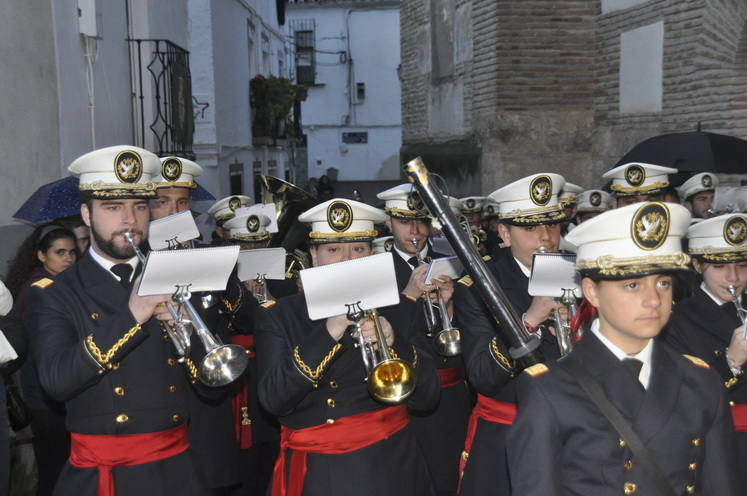 El Cristo de los Méndez si realizó su estación de penitencia del Jueves Santo