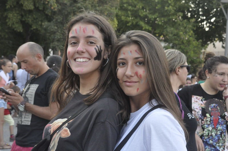 Los niños de Baza disfrutan en la mañana de este viernes del Cascamorras Infantil. 