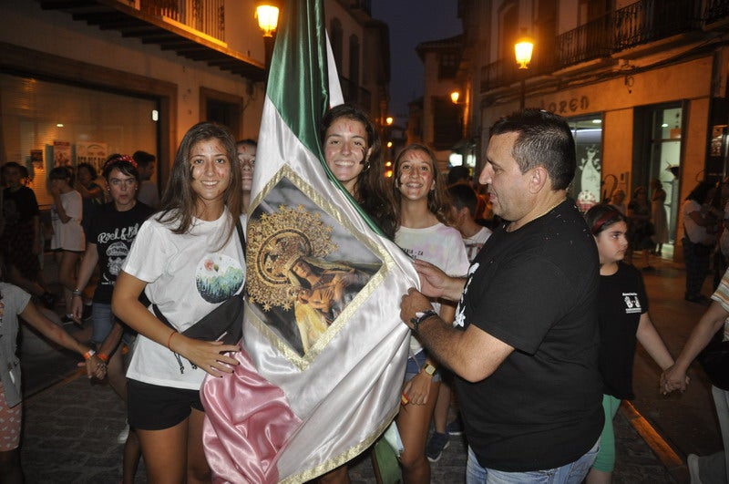 Los niños de Baza disfrutan en la mañana de este viernes del Cascamorras Infantil. 