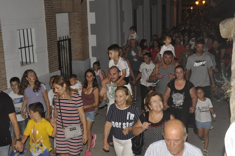 Los niños de Baza disfrutan en la mañana de este viernes del Cascamorras Infantil.