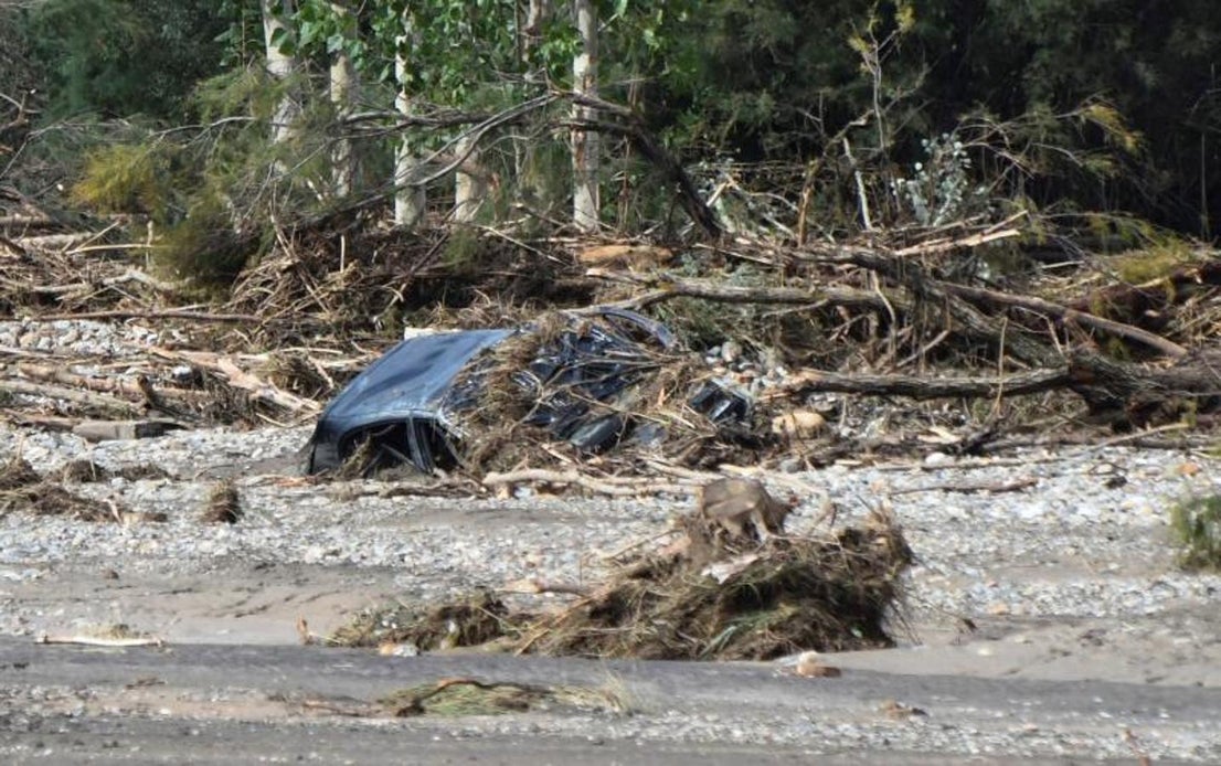 Baza registra numerosas incidencias durante el temporal