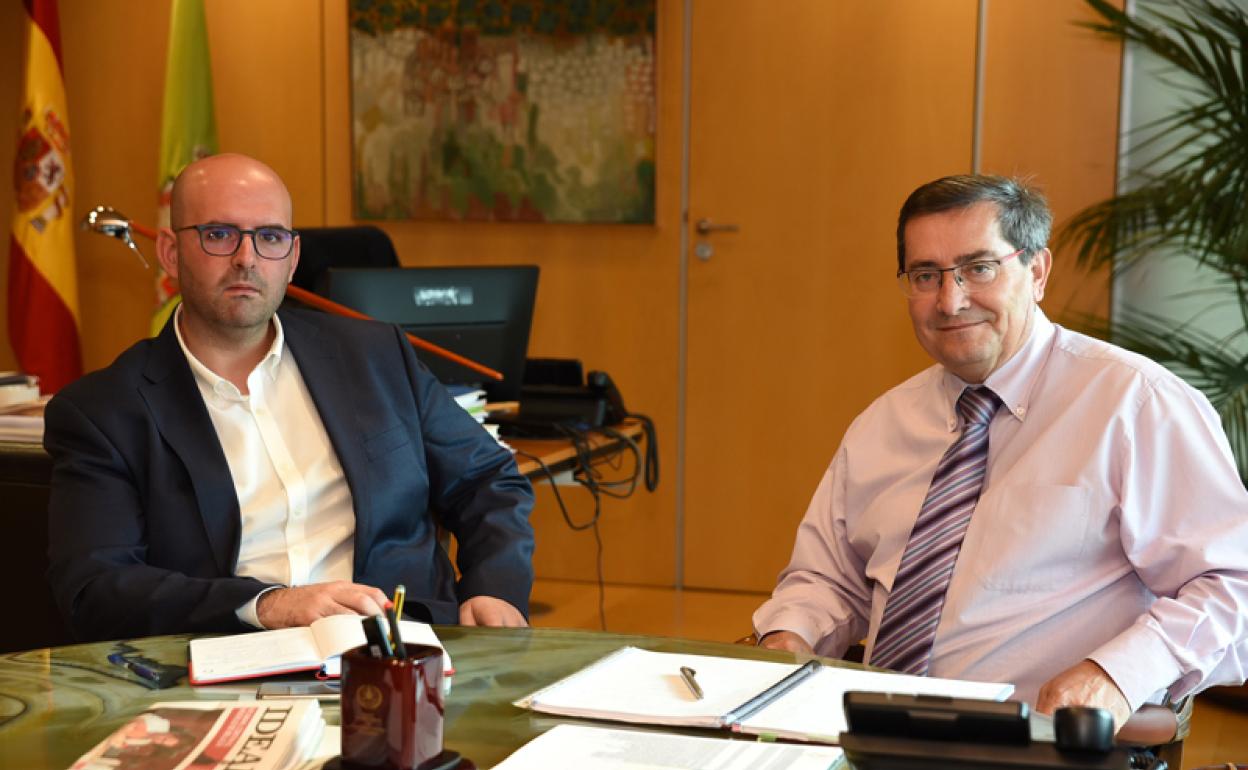 Miguel Román y José Entrena 