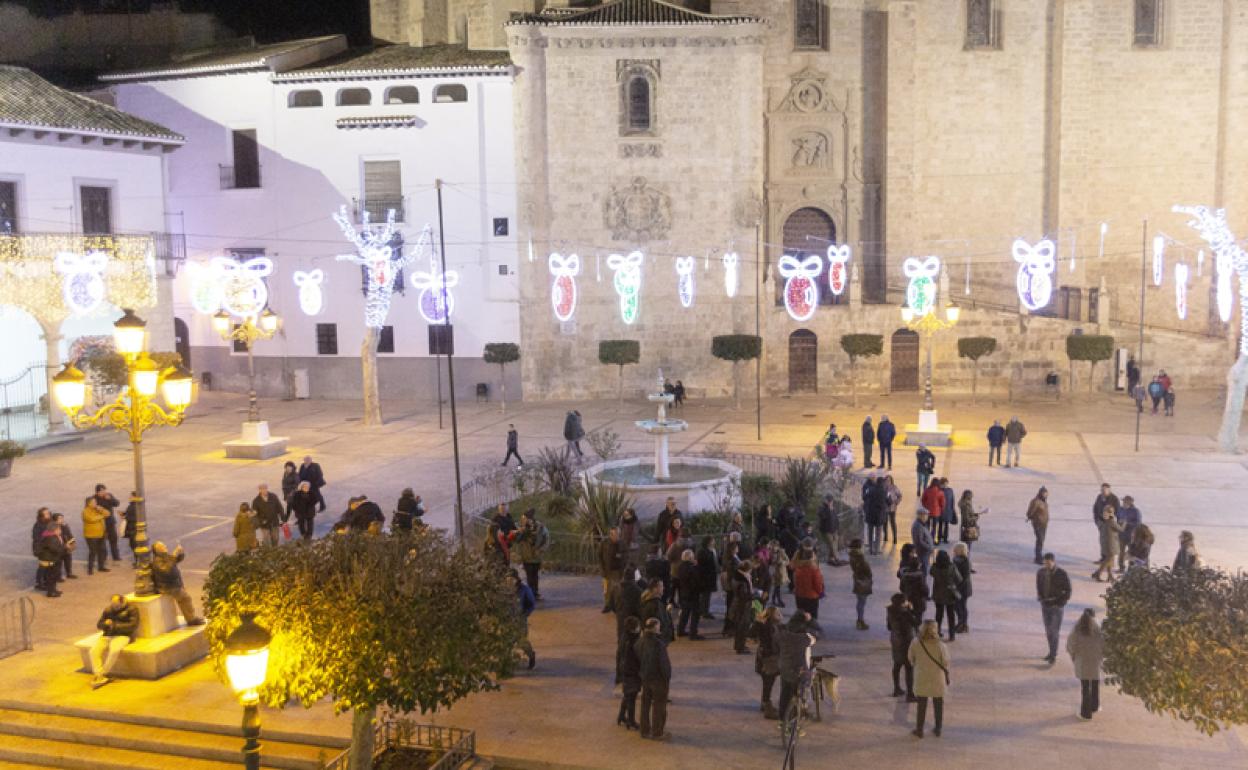 Cocentración en la Plaza Mayor 