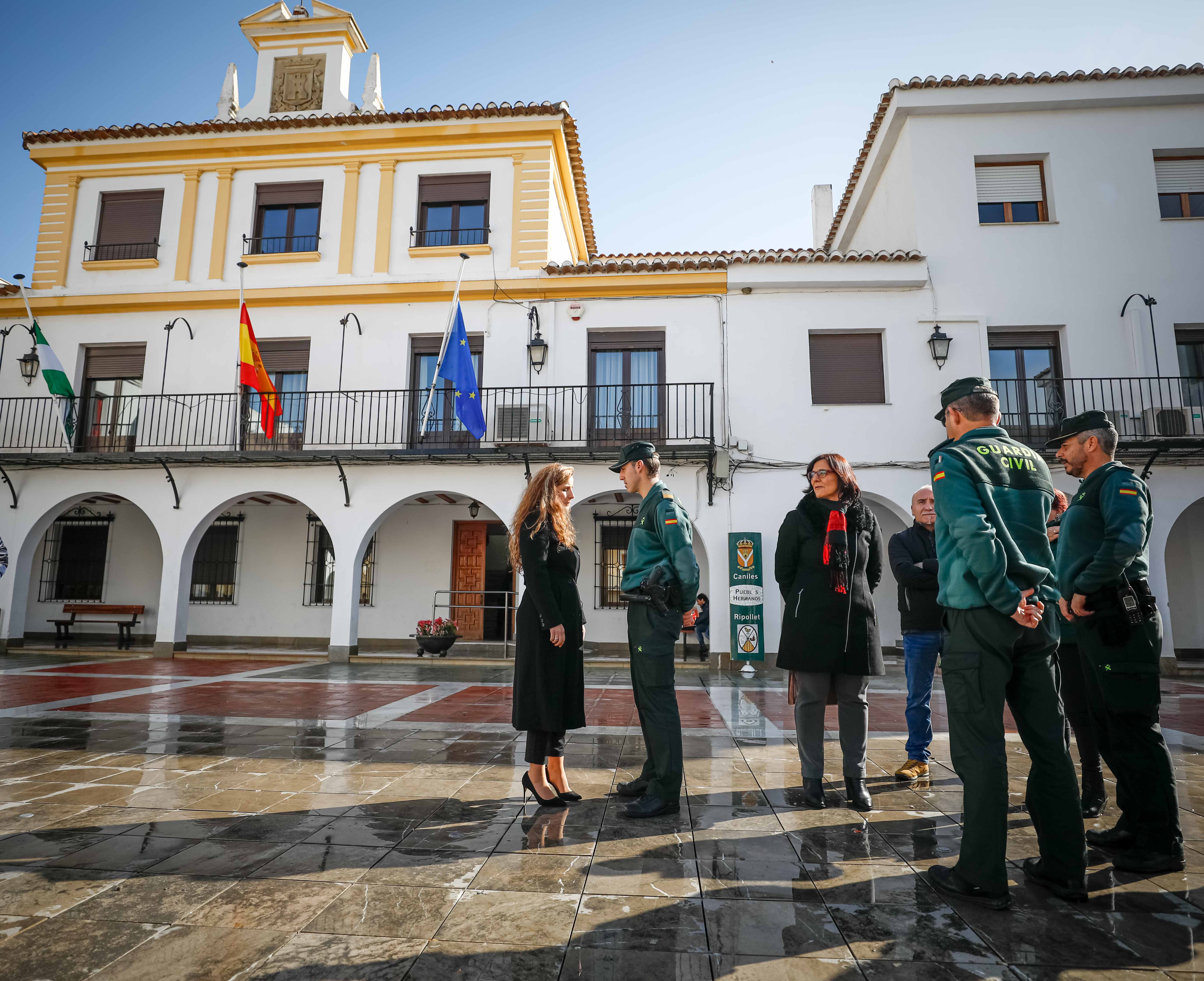 Visitamos el lugar del crimen apenas unas horas después