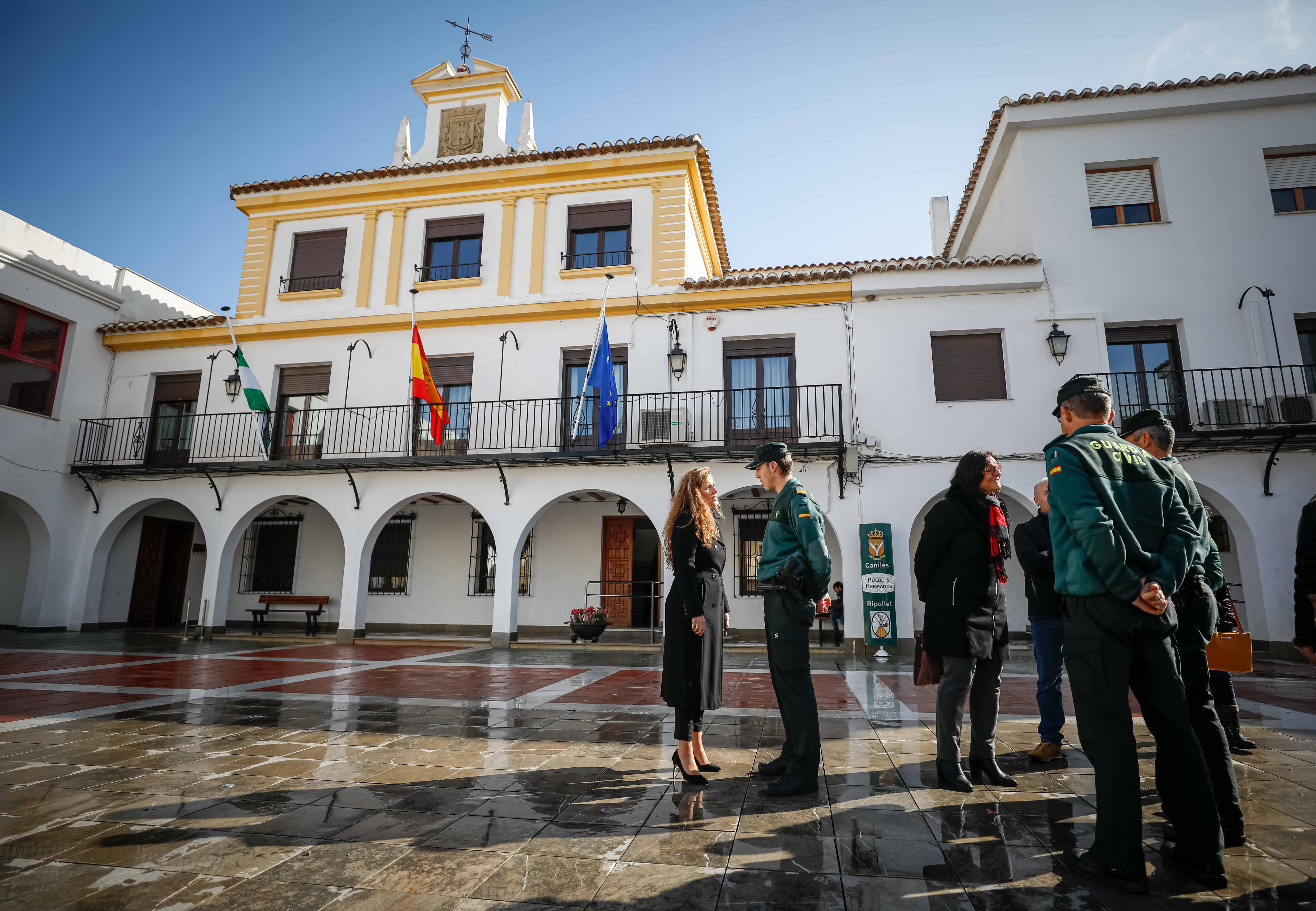 Visitamos el lugar del crimen apenas unas horas después