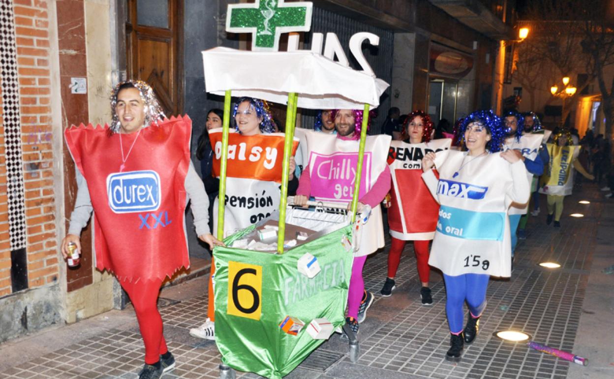 Grupo en el desfile del año pasado