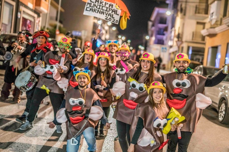 Varias localidades de las comarcas de Baza y Huéscar celebraron este sábado los carnavales 2020 