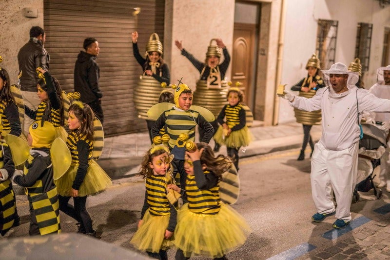 Varias localidades de las comarcas de Baza y Huéscar celebraron este sábado los carnavales 2020 