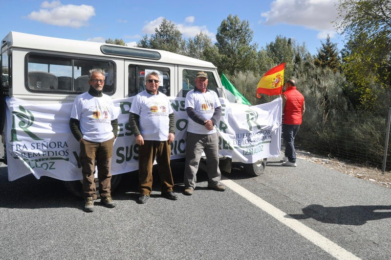 Decenas de tractores marcharon en el norte de la provincia.