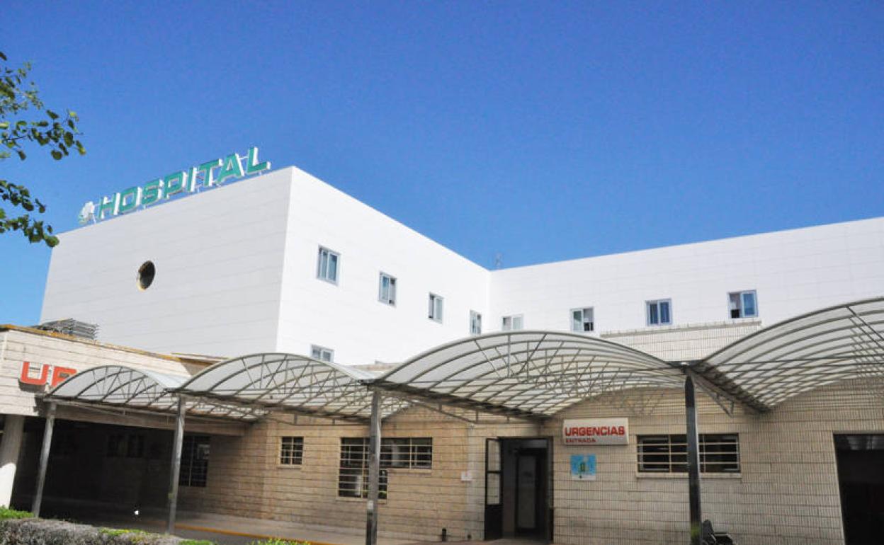 Hospital de Baza, entrada de urgencias