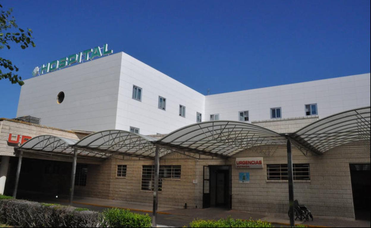 Hospital de Baza entrada a urgencias 