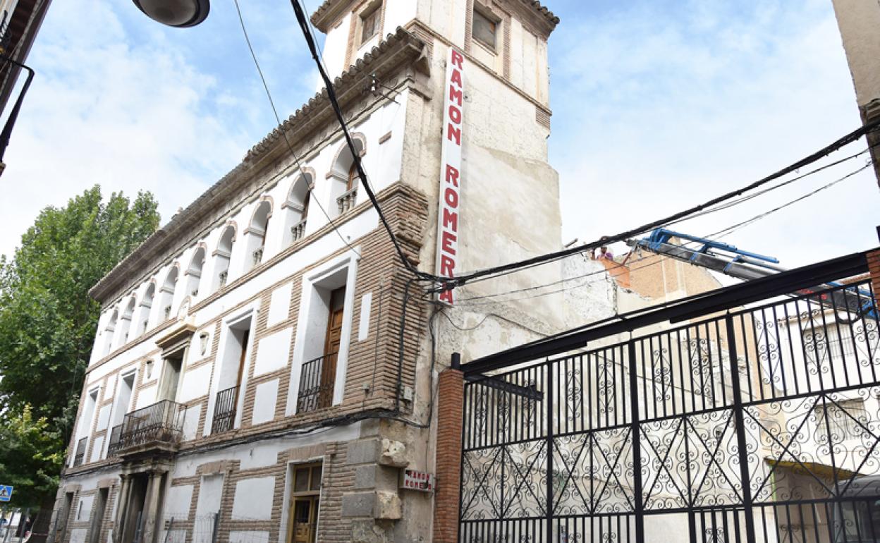 Obras de emergencia en el Palacio de los Marqueses de Cadimo