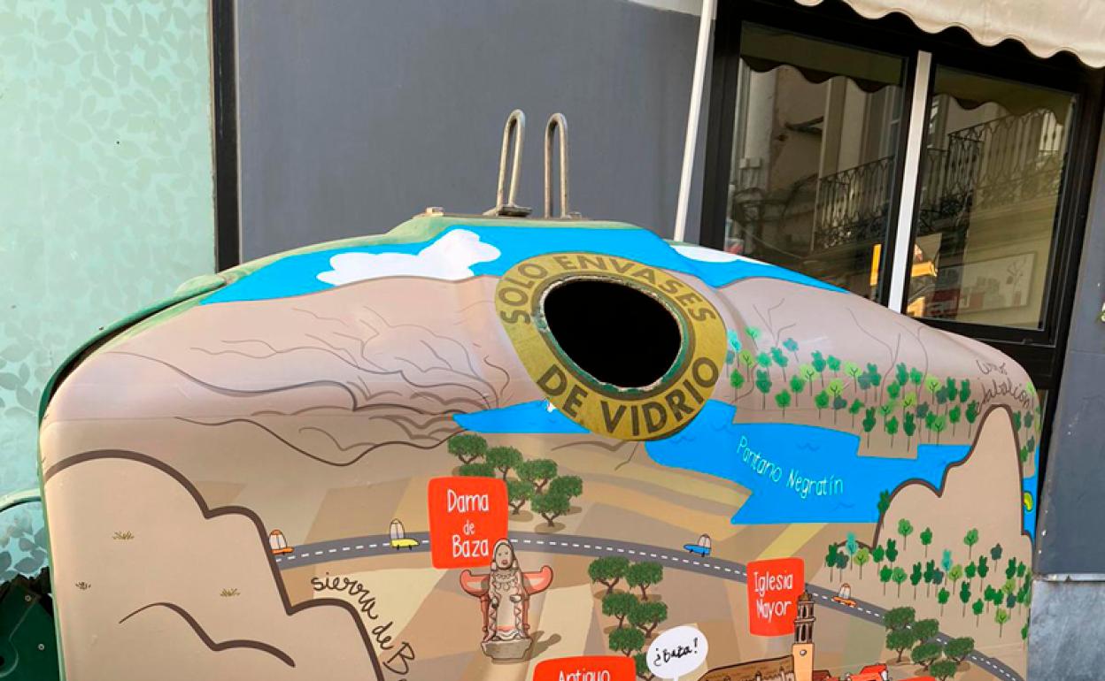 Nuevo contenedor con el mapa de Baza 