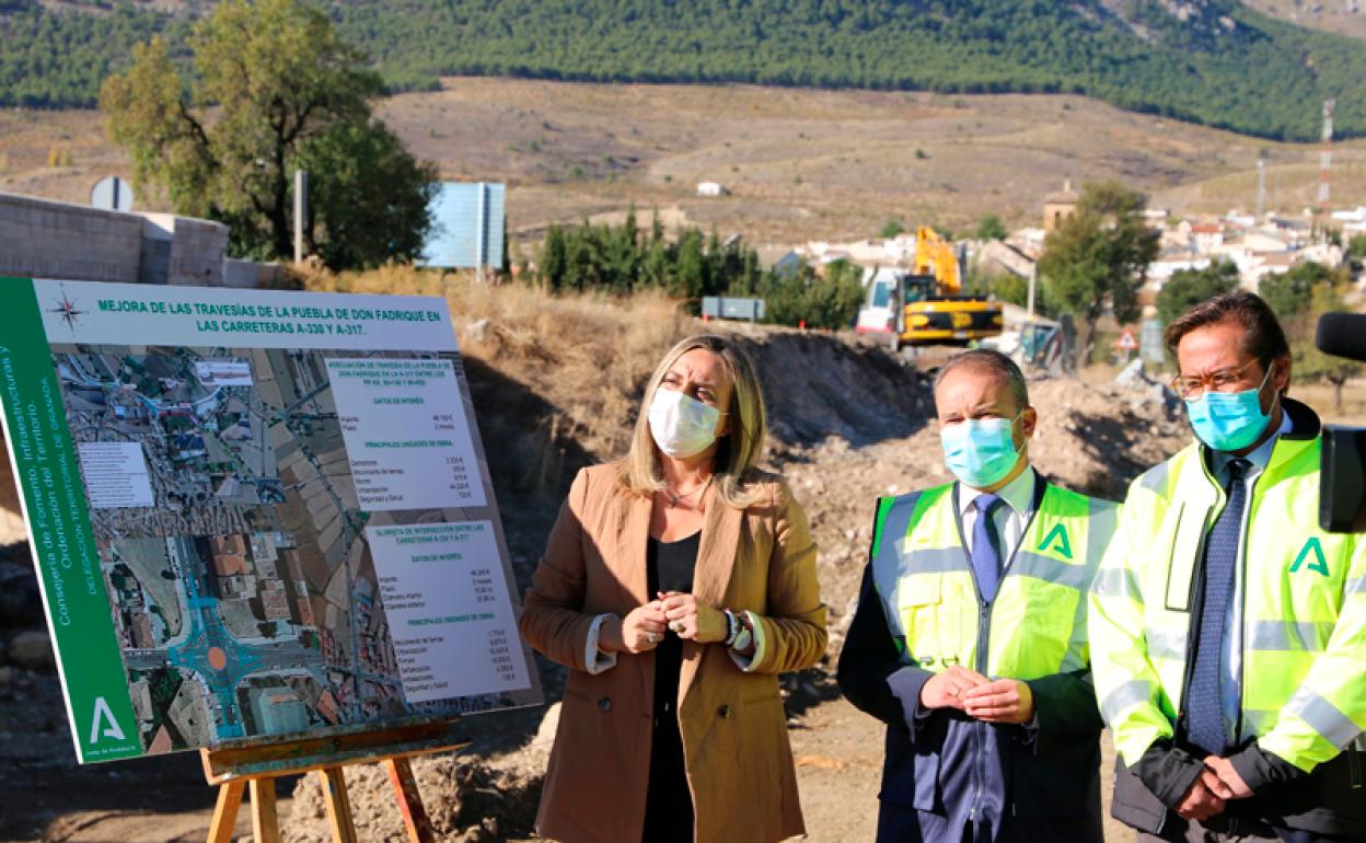 La Junta comienza las obras de ampliación del puente Puerta de Caravaca en Puebla de Don Fadrique