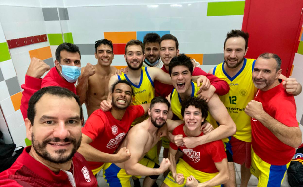 Alegria tras la victoria 