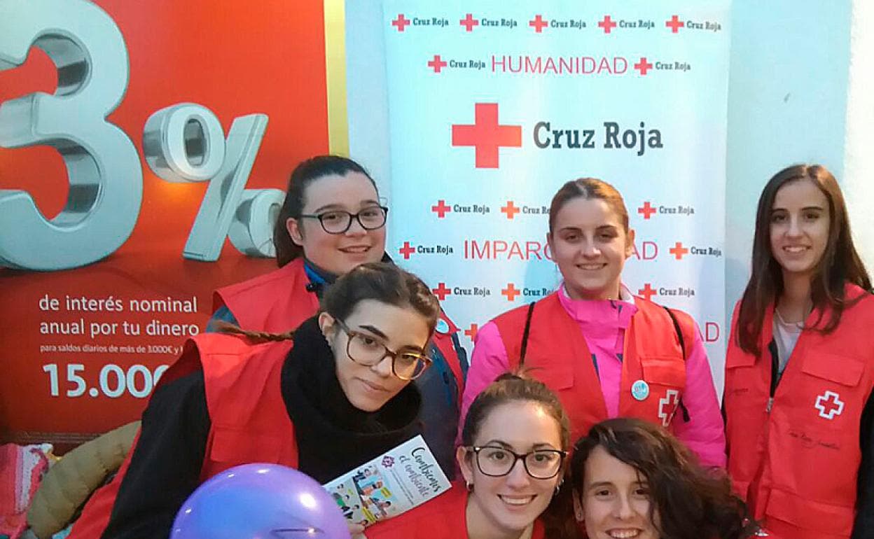 Valuntarias de Cruz Roja Baza