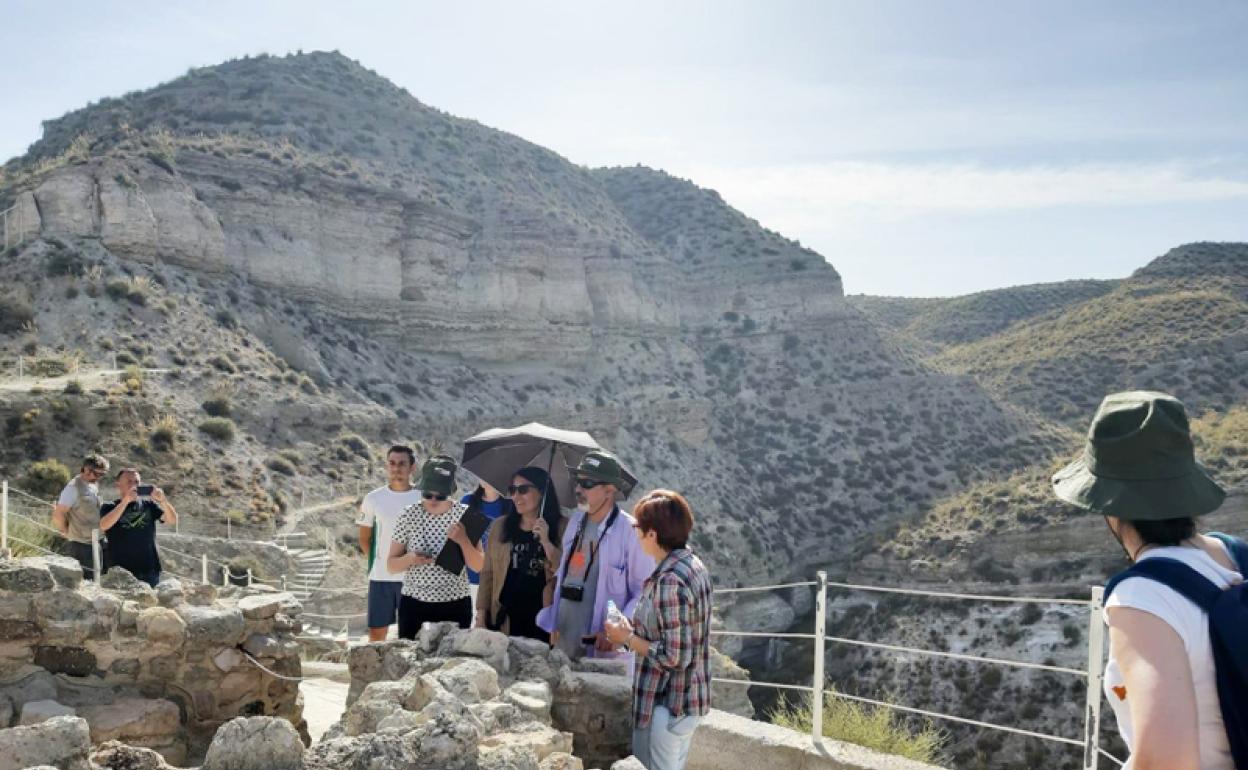 Evaluadores de la UNESCO en Castellón Alto uno de los atractivos del Geoparque de Granada