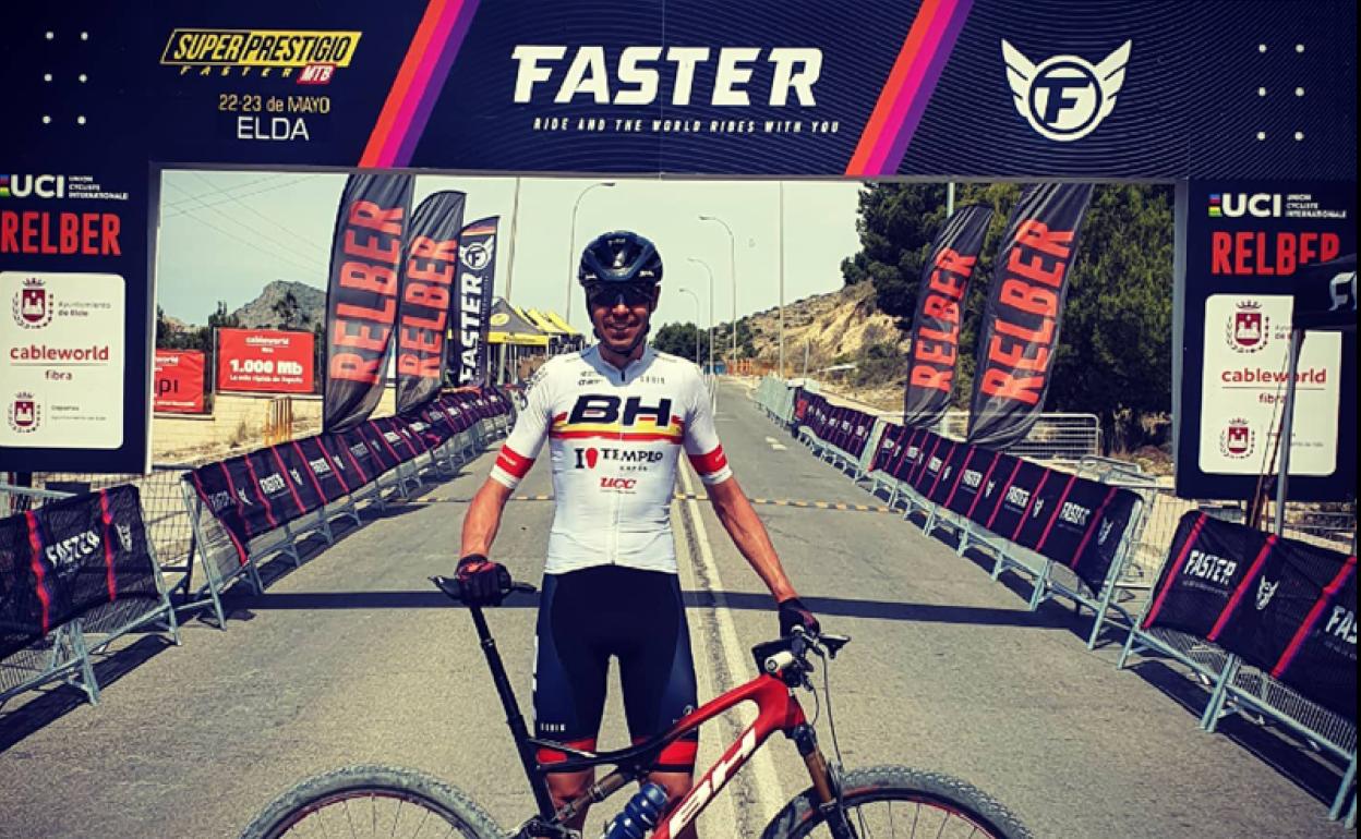 David Valero el pasado fin de semana en Elda