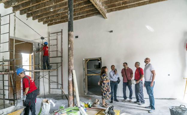 Foto de archivo de las últimas obras ejecutadas, en el año 2018. 