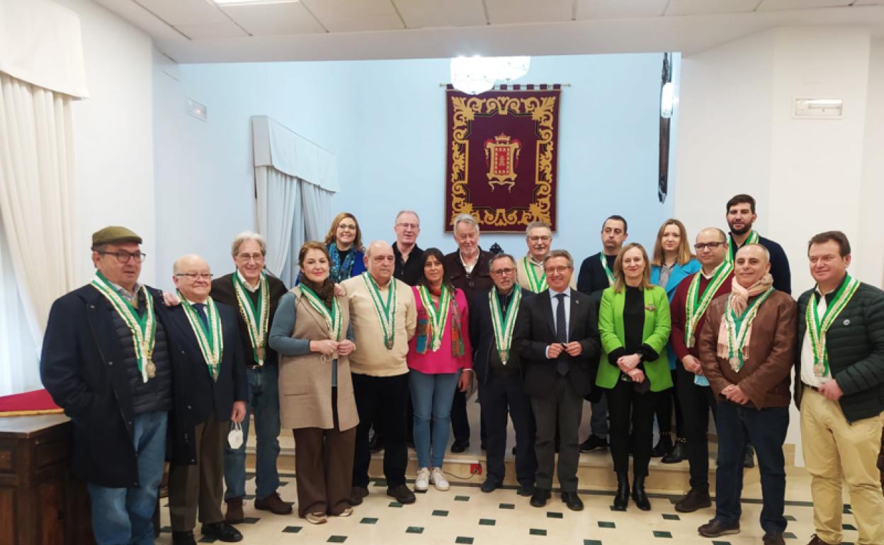 Recepción en el Ayuntamiento de Baza 