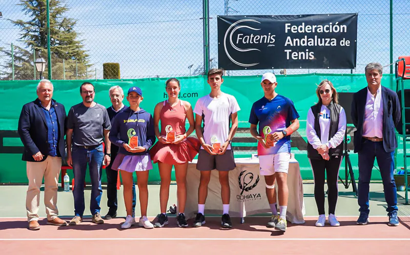 Campeones y subcampeones de Andalucía Junior de Tenis 