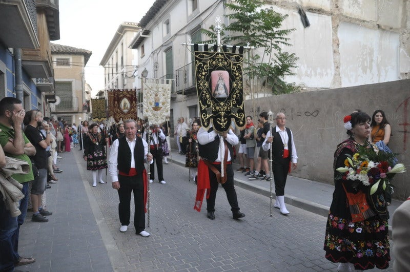 La primera romería tras la pandemia entusiasma a los habitantes del norte granadino.