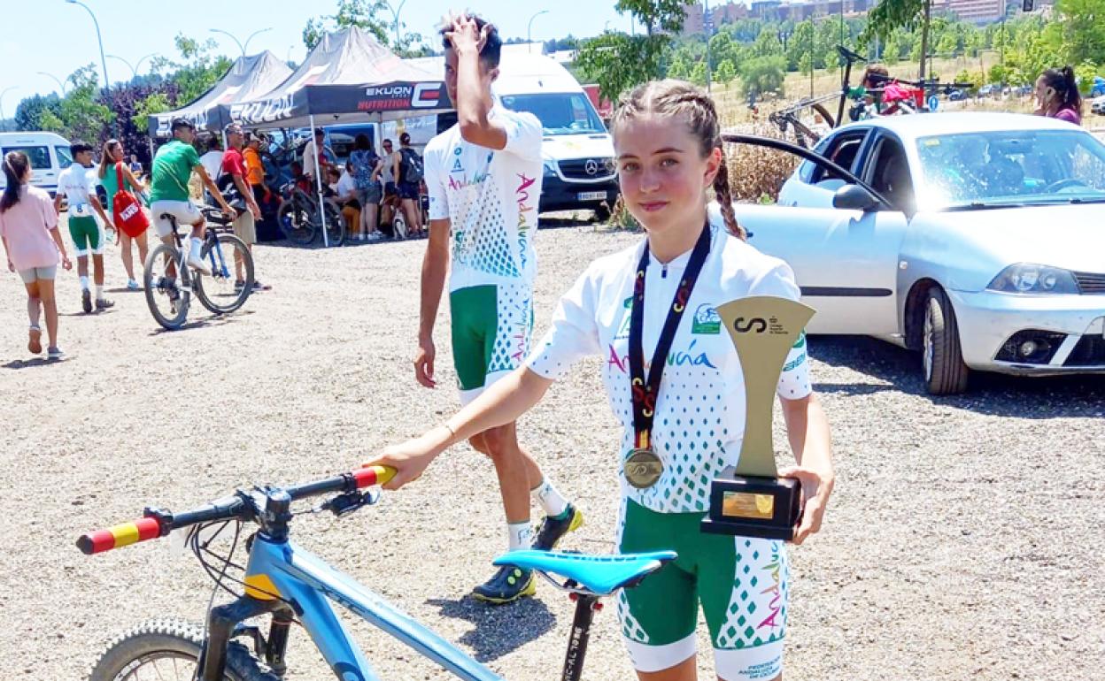 Adriana Redondo, Campeona de España por equipos categoria infantil 