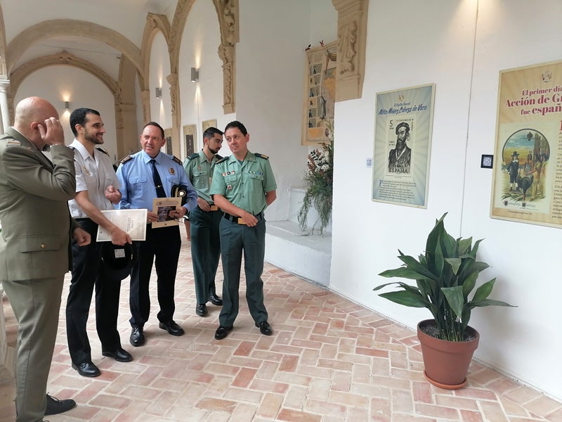 La exposición está instalada en el Claustro de Santo Domingo